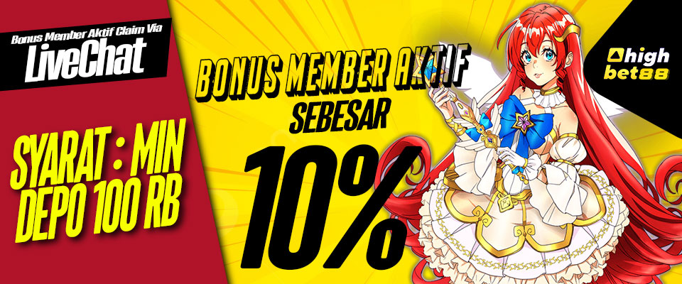 Bonus Member Aktif Setiap Hari